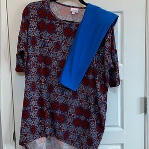 Tunic top with matching leggings
